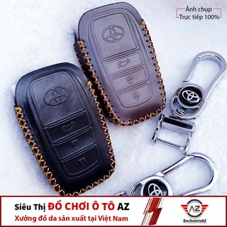 Bao Da Bọc Chìa Khóa Ô Tô Toyota Khóa Thông Minh (Fortuner, Inova)
