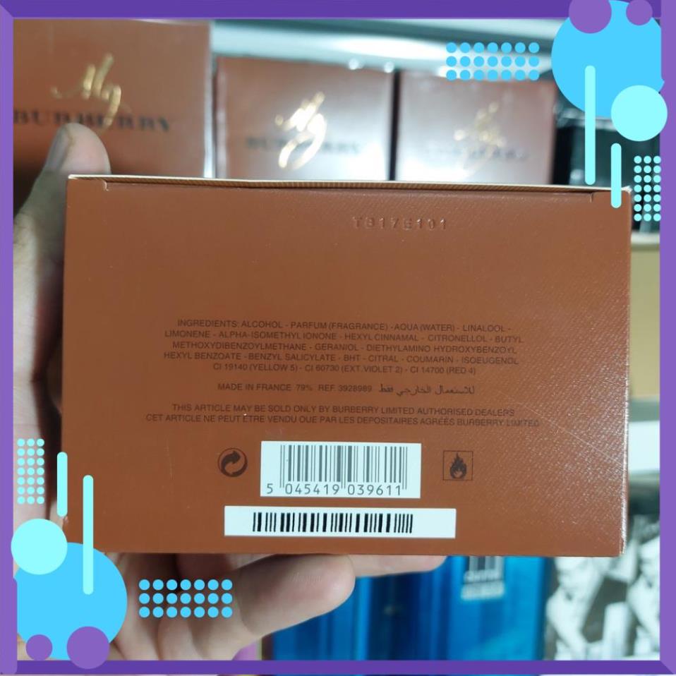 🎁  Nước hoa Nữ Bản My Burberry 90ML EDP  Bản Đẹp  🎁