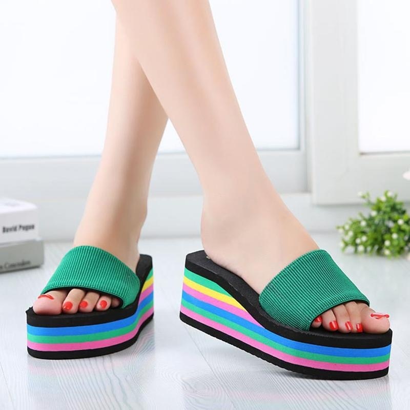 Xăng đan Đế Xuồng Chống Trượt Thời Trang Đi Biển Mùa Hè Dành Cho Nữ