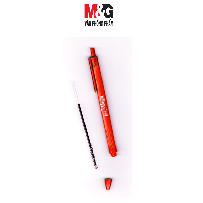 Bút bi bấm semi gel M&G ABPW3078 ngòi 0.5mm