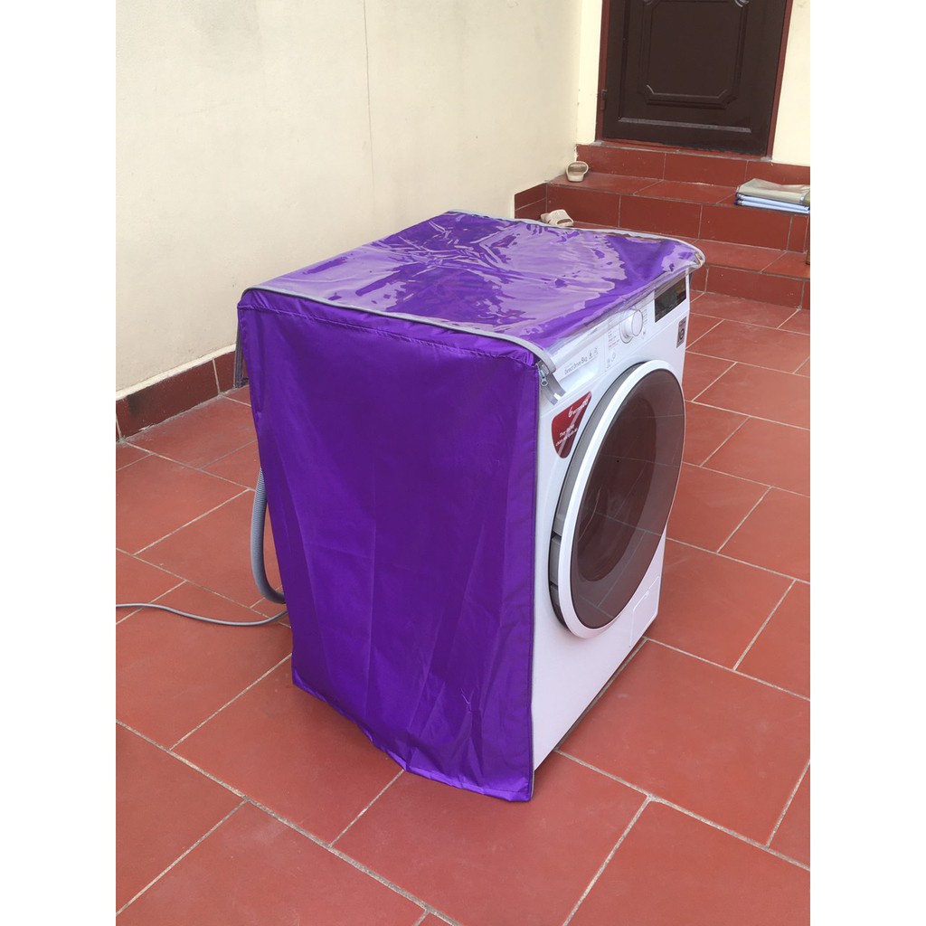 Áo trùm máy giặt - vỏ bọc máy giặt cửa ngang Vải Dù Siêu Bền