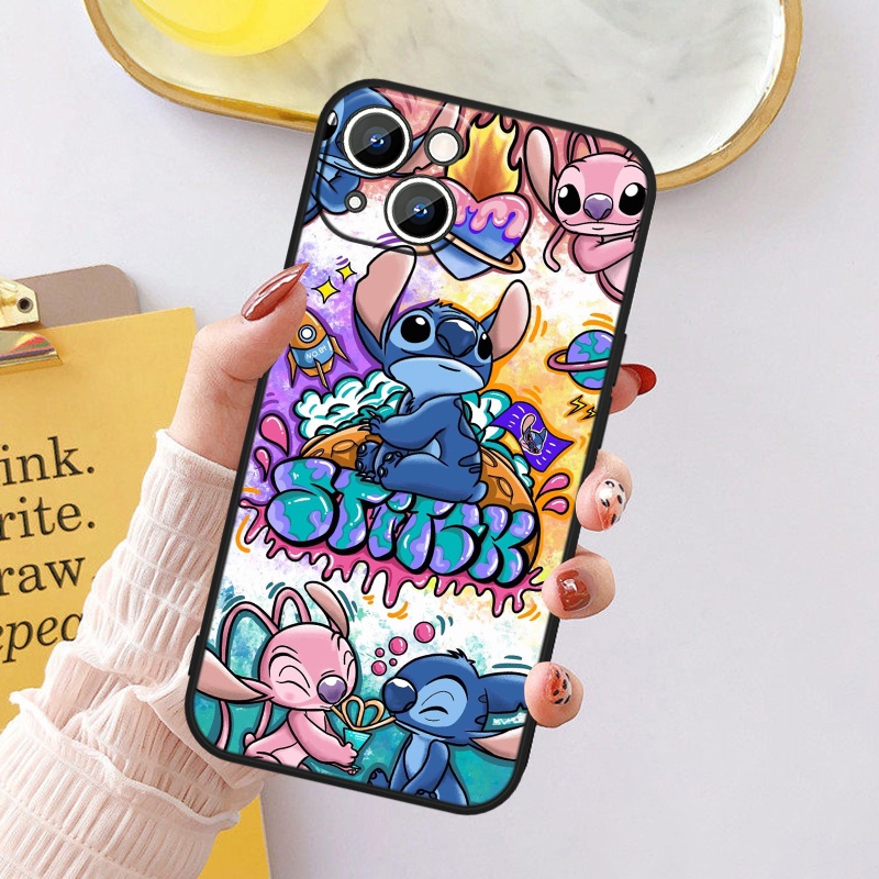Ốp Điện Thoại Tpu Mềm Chống Sốc In Hình Stitch DISNEY Cho IPhone 14 11 12 13 Pro Max XS X XR XSMax