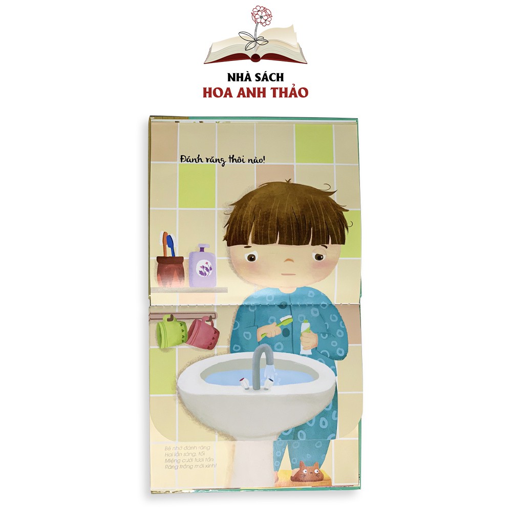 Sách tương tác - Lật mở cùng con: Làm việc nhà dễ thôi mà và Tự lập không hấp tấp (Kỹ năng đầu đời cho bé)