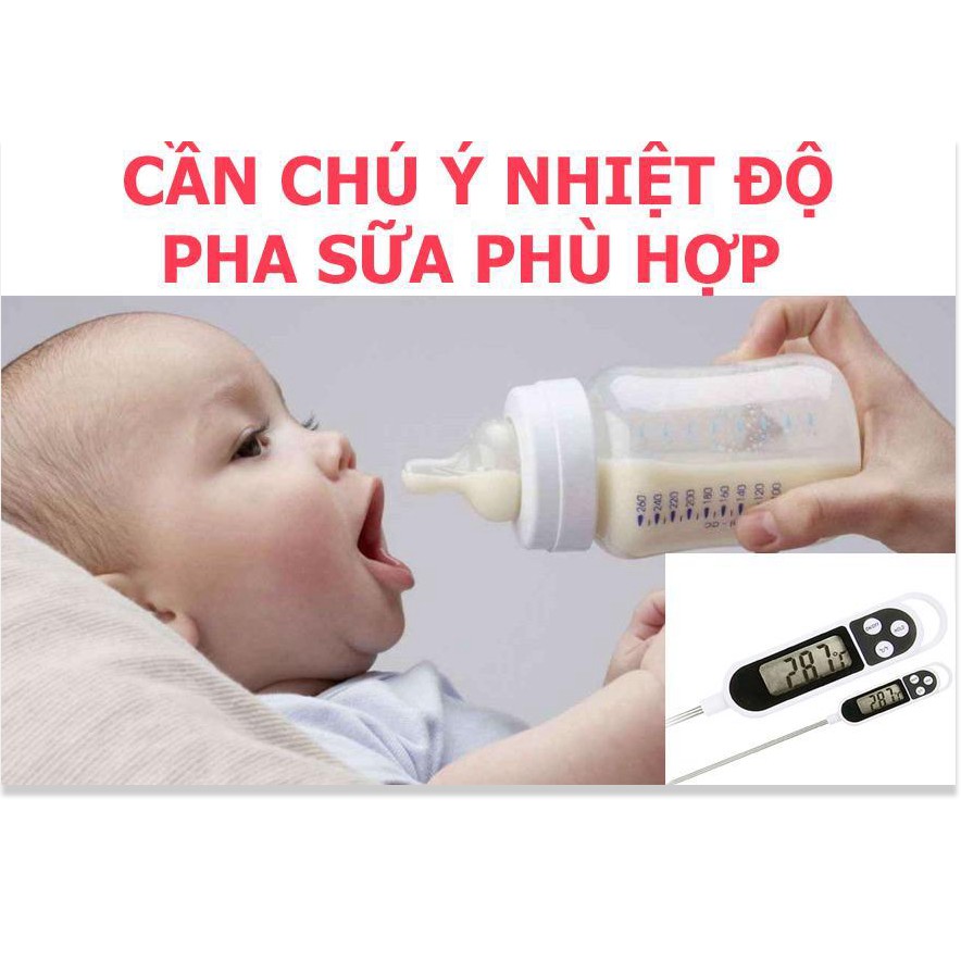 ⚡ Giá rẻ hủy diệt ⚡  Nhiệt kế đo nước tiện dụng, Máy đo nhiệt độ nước pha sữa  Que Đo Nhiệt Độ Thực Phẩm KT300 ⚡Freeship