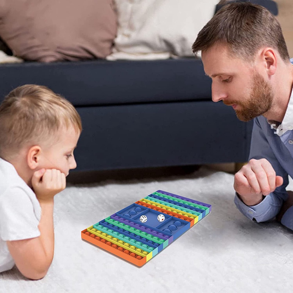 Bàn cờ nút bật bong bóng vui nhộn cho gia đình