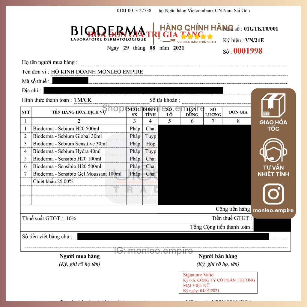 Kem dưỡng ẩm Bioderma Sebium Hydra 40ml