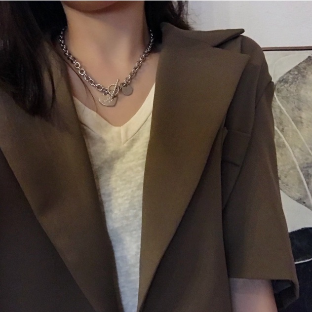 Vòng trái tim phong cách Hàn Quốc dễ thương - pk54