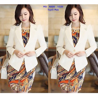 Áo Khoác Vest Nữ Thiết Kế Sang Trọng
