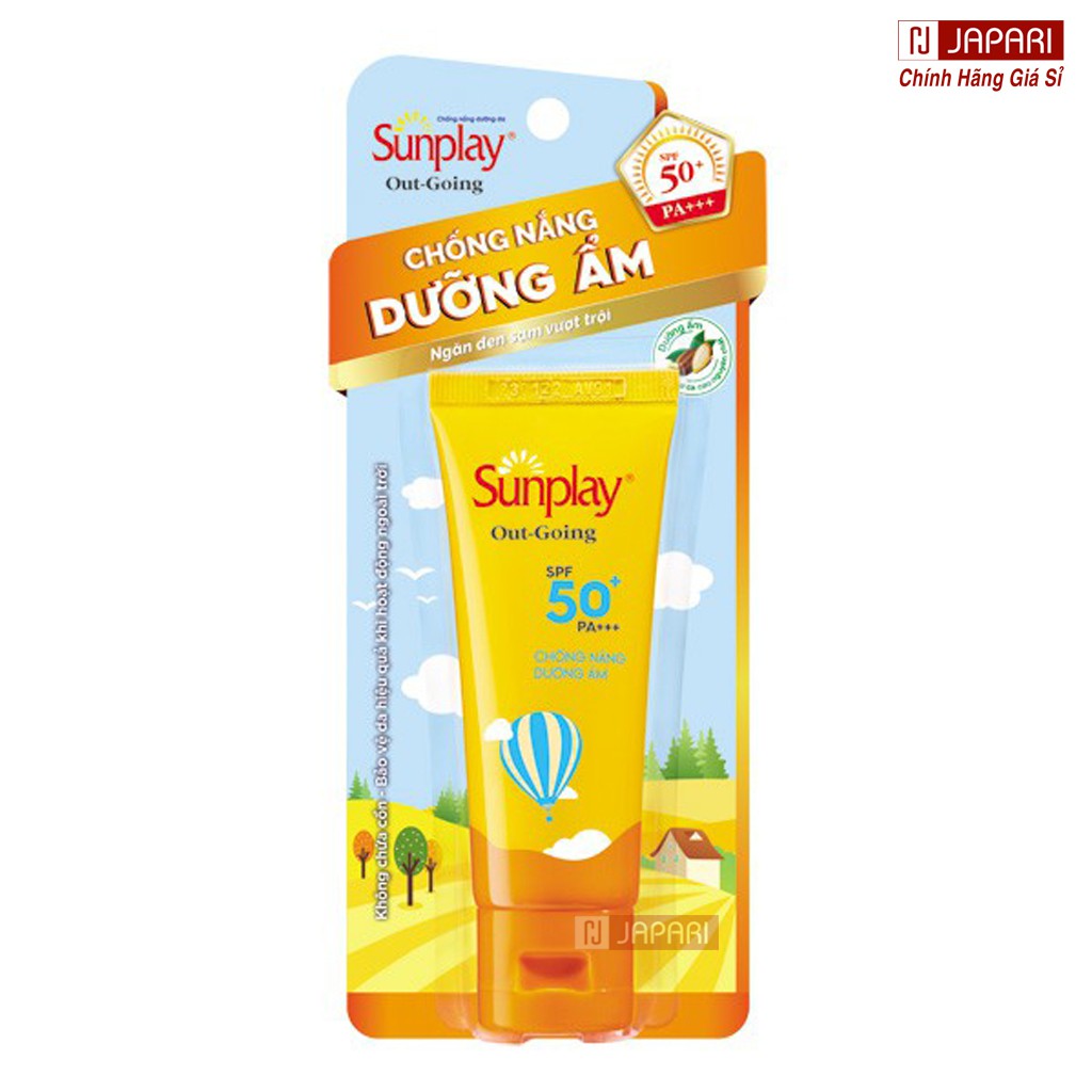 Kem Chống Nắng Sunplay Chính Hãng Dưỡng Ẩm Cho Da Mặt &amp; Body Toàn Thân Đi Biển Bơi KCN JAPARI