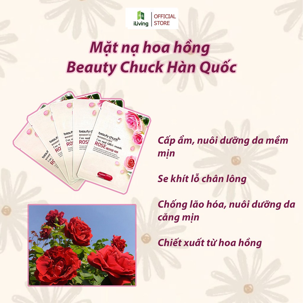 Mặt nạ dưỡng da Hàn Quốc cao cấp Beauty Chuck I'm Real Gira Mask 25g (miếng) ILIVING-BEAMN | BigBuy360 - bigbuy360.vn