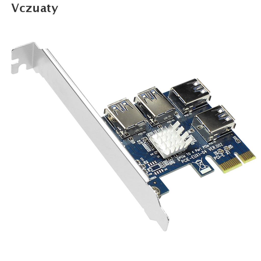 Card Chuyển Đổi Pci-E 1x Sang 4 Pci-E 16x Khe Cắm Pci-E 1x | BigBuy360 - bigbuy360.vn