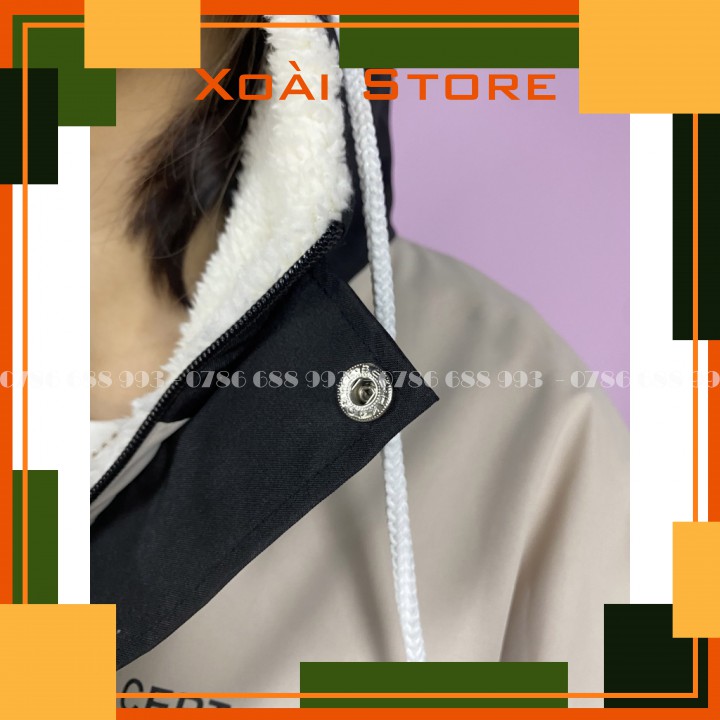 Áo khoác gió nữ mùa đông cao cấp cá tính cute đẹp che nắng che mưa 2021 XoaiXoaiStore | BigBuy360 - bigbuy360.vn