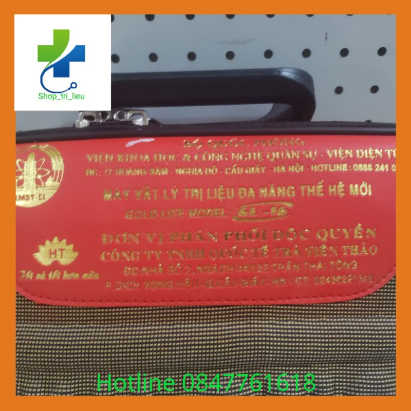 Máy điện xung, vật lý trị liệu đa năng thế hệ mới Goldlife GL-16 bảo hành 20 năm của Bộ Quốc Phòng