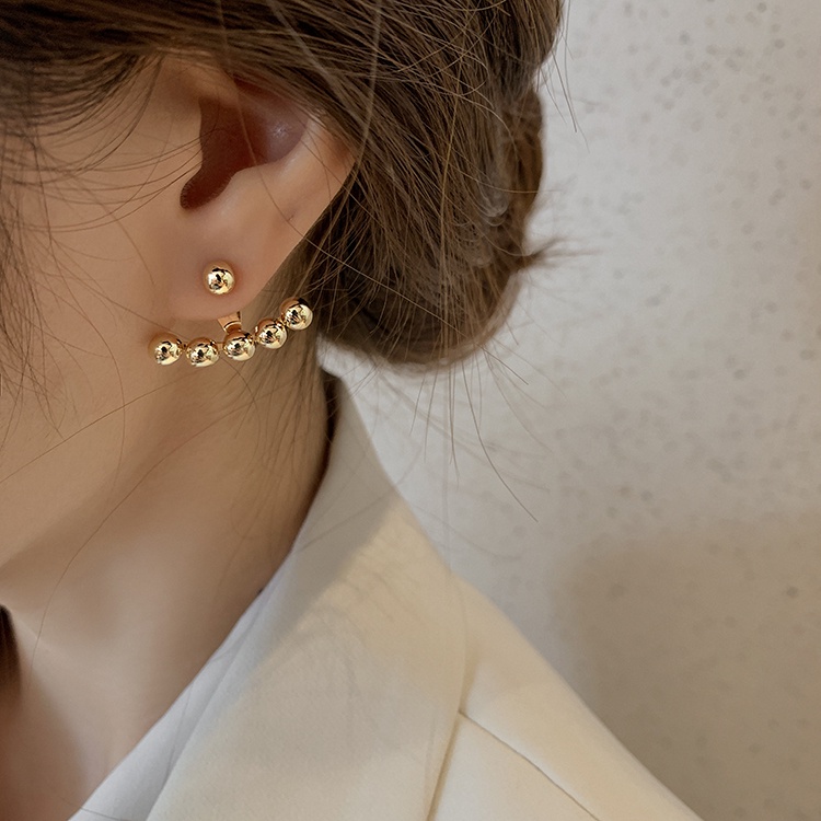 Khuyên Tai Phong Cách Retro Đơn Giản