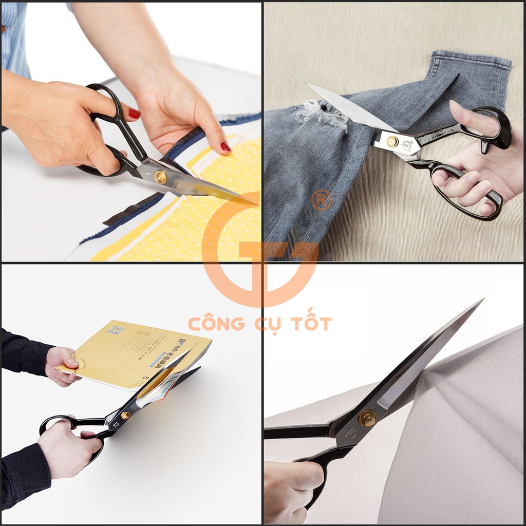 Kéo cắt vải Đài Loan Thép 65 Mn