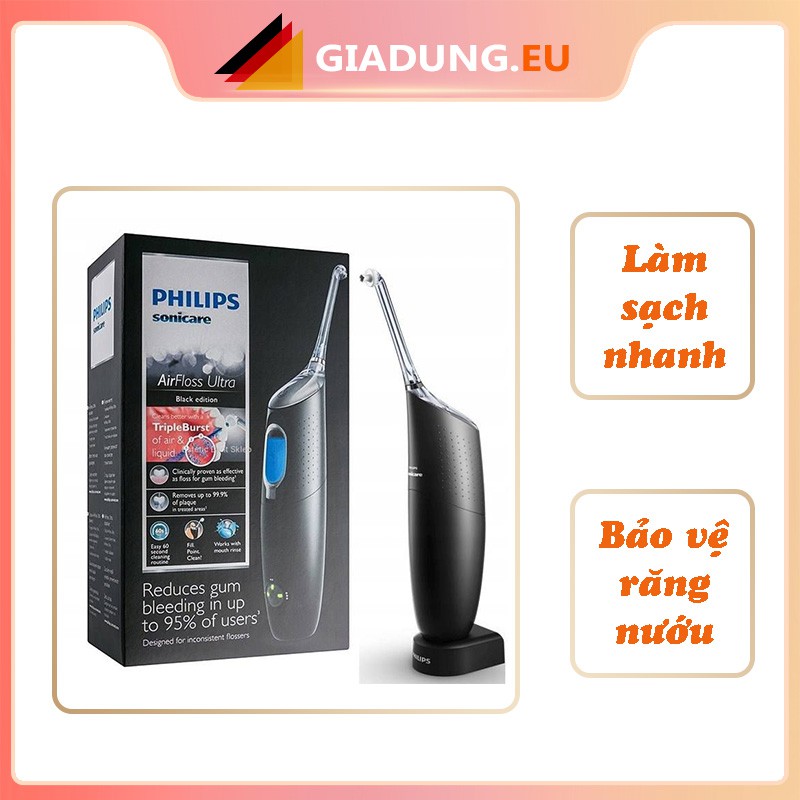Máy tăm nước PHILIPS Sonicare HX8438/03 - màu đen