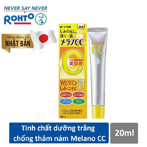 Tinh Chất CC Melano Nhật Bản Mờ Thâm, Nám Tàn Nhang Serum Vitamin C 20ml