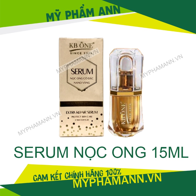 Serum Nọc Ong Mini KB One Chính Hãng Serum Collagen Cô Đặc Nano 15ml
