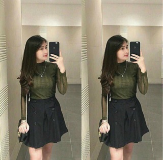Áo nhũ sọc siêu xinh