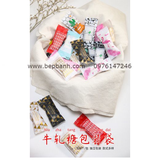 Túi ép đựng kẹo Nougat