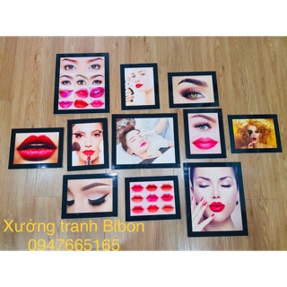Bộ 11 tranh spa nail mi