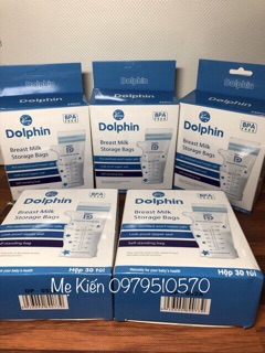 Túi trữ sữa Dolphin 30 tờ
