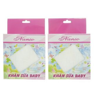 Combo 2 gói khăn sữa 4 lớp cho bé