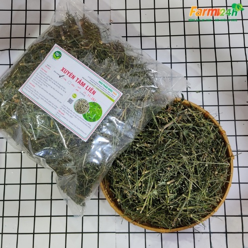 Xuyên Tâm Liên giúp thanh lọc cơ thể, đánh bay vi khuẩn, tăng cường sinh lực, giảm ho, tiêu đờm – 500g