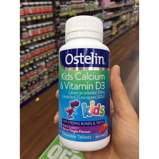 Vitamin D & Canxi  Ostelin Kids 90 viên