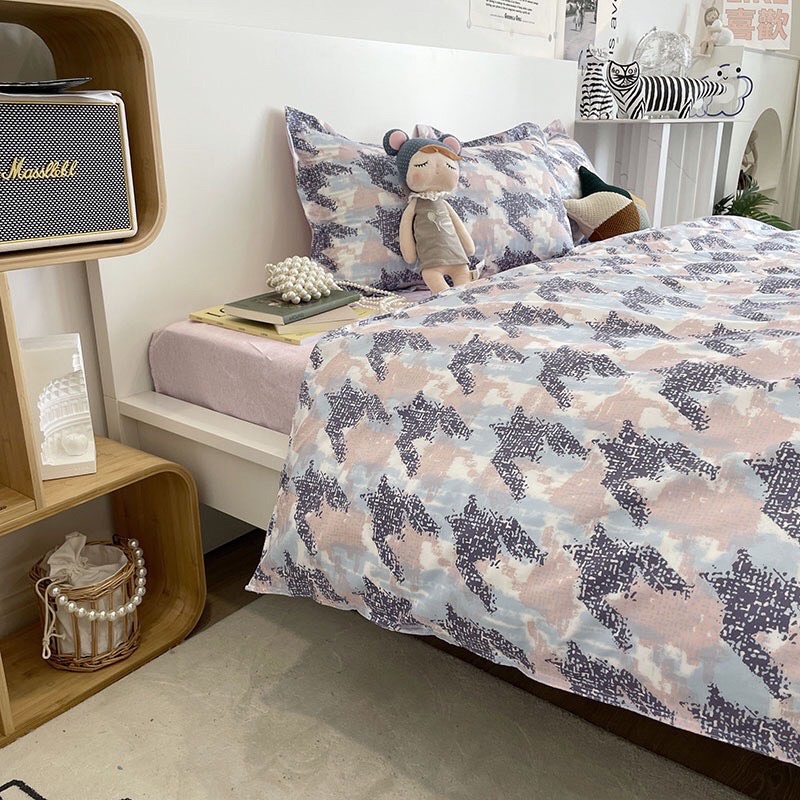 Bộ Chăn Ga Gối Roman Vẽ Cotton 3D Poly 5 Món Cao Cấp Mát Mịn Đủ Kích Thước Tặng Kèm Vỏ Gối Ôm