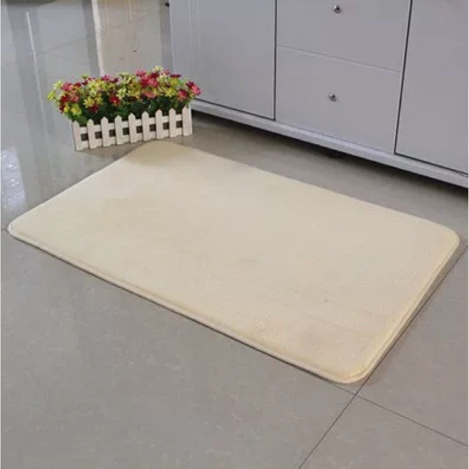 ❌BÁN SỈ❌ Thảm Lau Chân Siêu Thấm, Mềm Mịn, Chống Trơn Trượt 40 x 60 Cm 88226 Giang Phạm