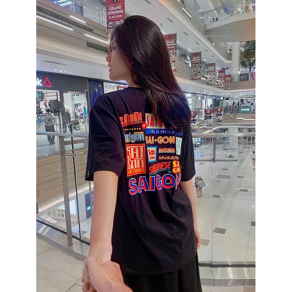 Áo thun Vintage Hà Nội Sài Gòn CTN84 thiết kế chất liệu 65% cotton áo thun HALEY | BigBuy360 - bigbuy360.vn