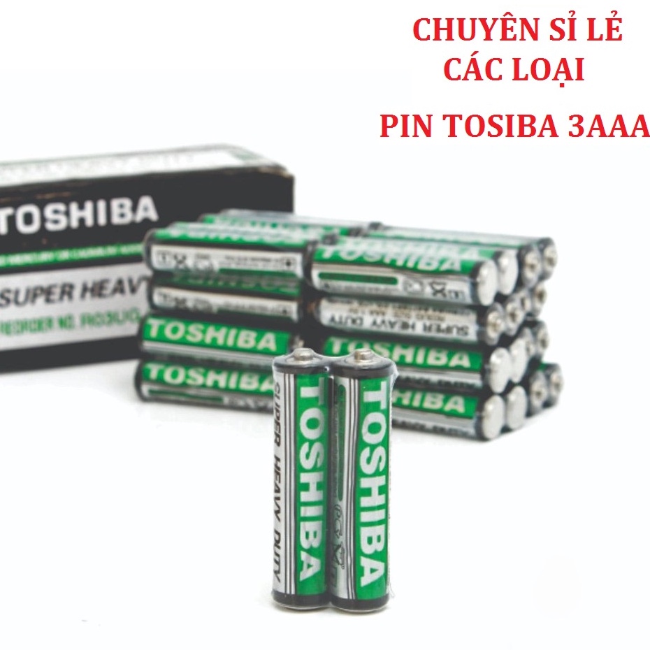 Pin đũa 3aaa hộp 40 viên bảo hành đổi mới - PIN TOSIBA ĐŨA 1 HỘP 40 VIÊN, BẢO HÀNH ĐỔI MỚI MIỄN PHÍ