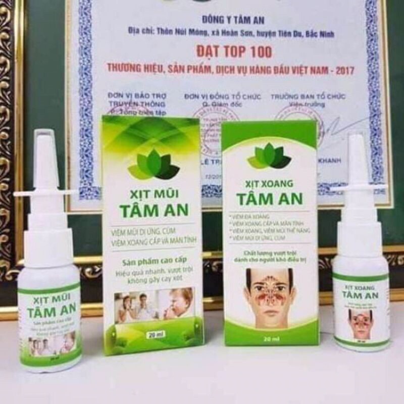 Xịt mũi Tâm An