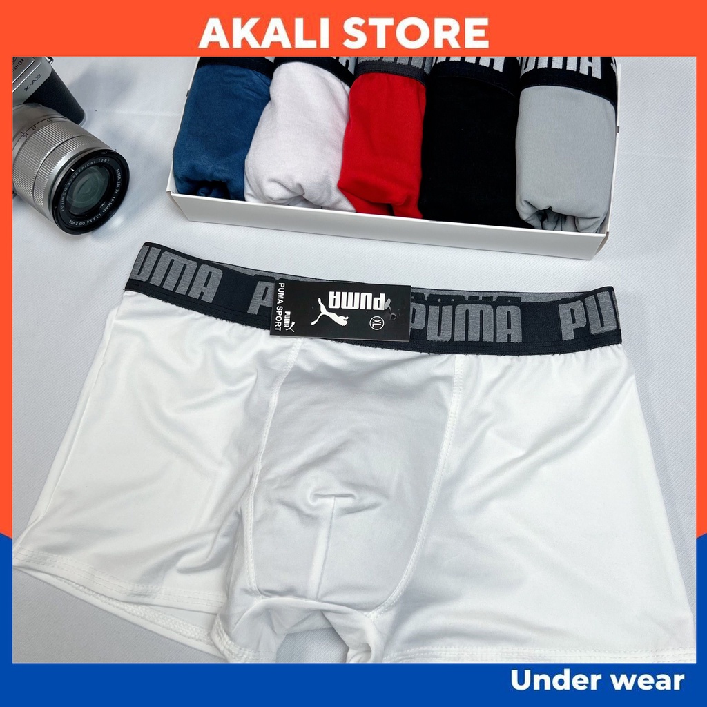 Quần lót nam thun lạnh, Quần sịp nam đùi cotton co dãn 4 chiều - AKALI