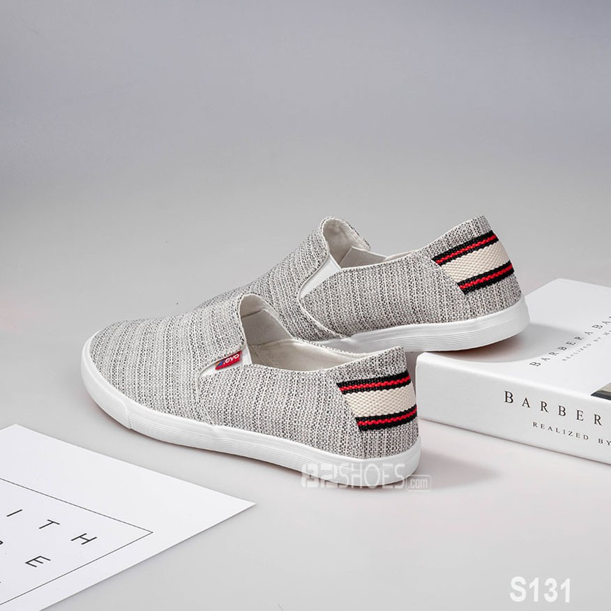 Giày lười nam - Slip on nam vải - Mã A7200 | BigBuy360 - bigbuy360.vn