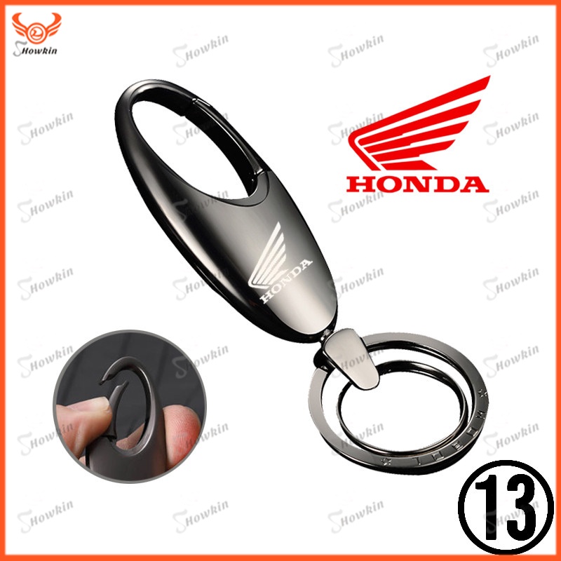 Móc Khóa Kim Loại Có logo Cho Động Cơ Xe Honda