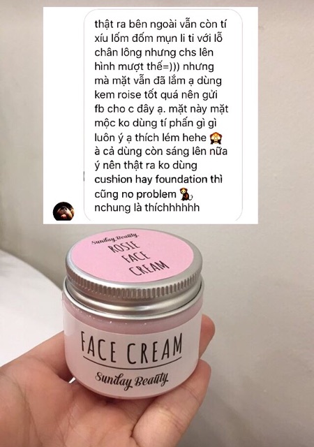 Kem dưỡng trắng da handmade