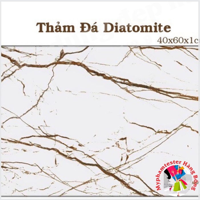 Thảm đá siêu thấm nước hàng xuất Nhật 40x60cm