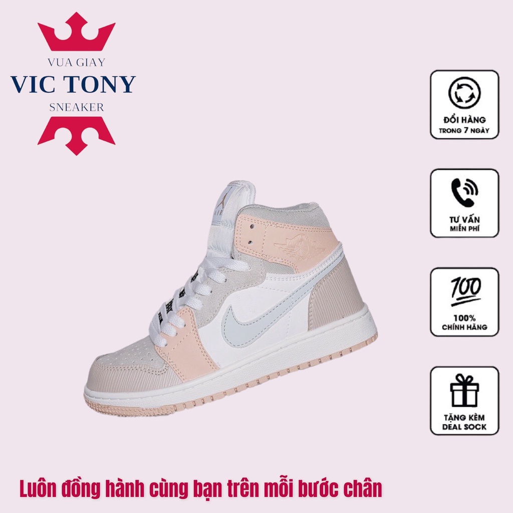 Giày Jordan cổ cao MILAN thời trang, Giày JD1 high MILAN thể thao nam nữ full box bill | BigBuy360 - bigbuy360.vn