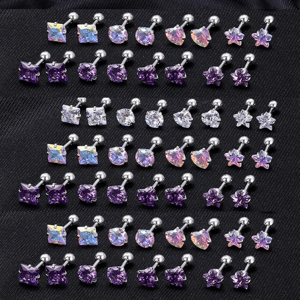 1 Đôi Khuyên Xỏ Vành Tai Thời Trang Cá Tính