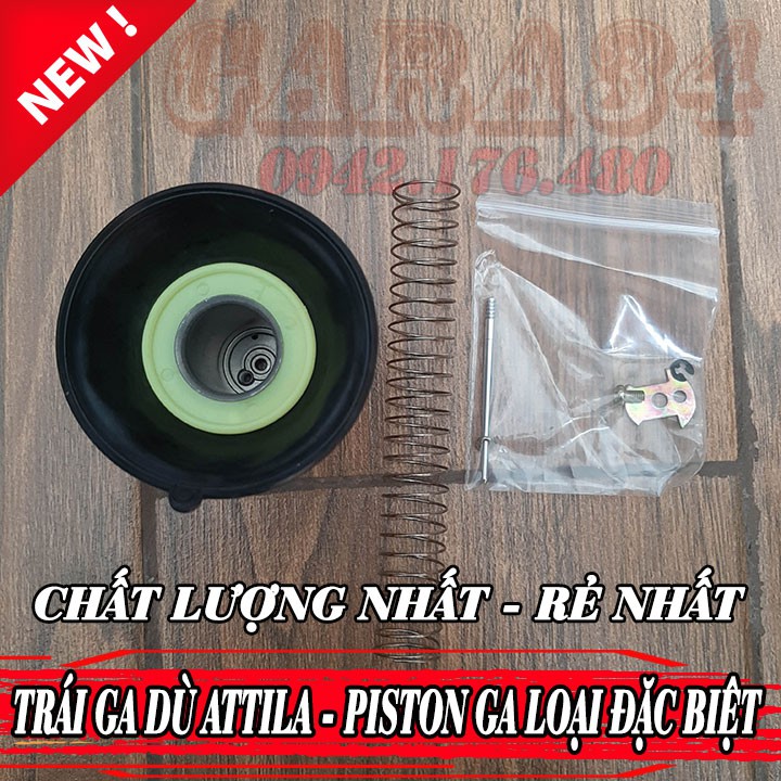 TRÁI GA DÙ - PISTON GA DÙ ATTILA CHUẨN ZIN HÀNG TỐT