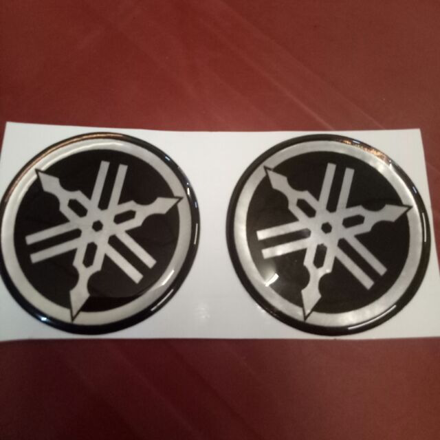 2 Logo nổi 4cm Yamaha
