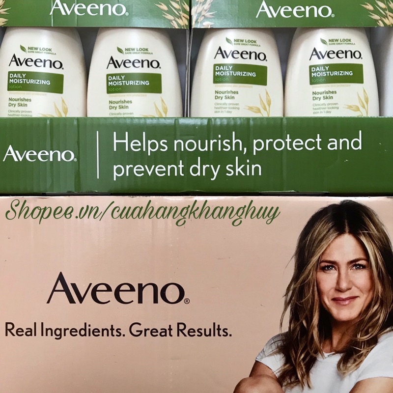 Dưỡng thể Aveeno Daily Moisturizing Nourishes Dry Skin 591 ml của Mỹ