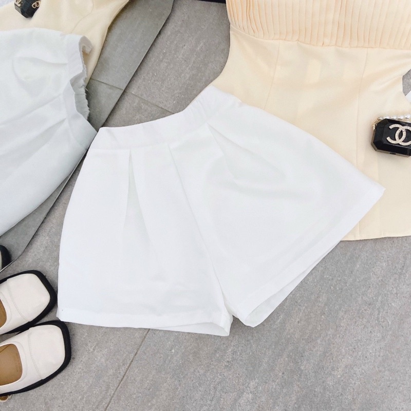 SET ÁO PELUM 2S NGỰC DẬP LY  + SHORT