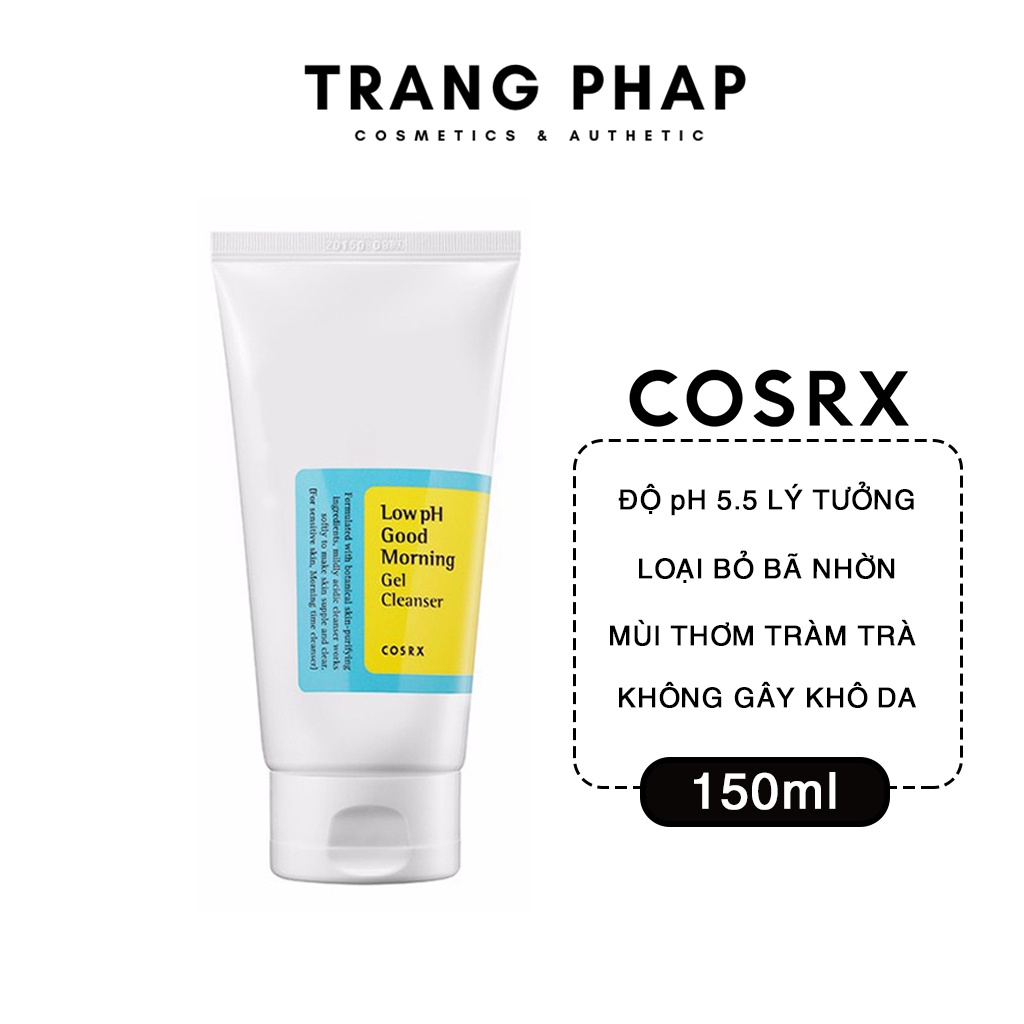 Sữa rửa mặt Cosrx Low Ph Good Morning 150ml