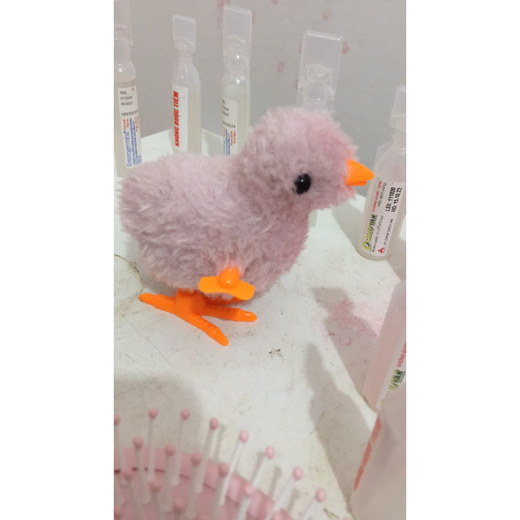 MVP730 Đồ chơi gà con vặn cót - Gà nhảy dây cót vui nhộn