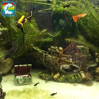 Mô Hình Tàu Đắm Trang Trí Bể Cá 1.12