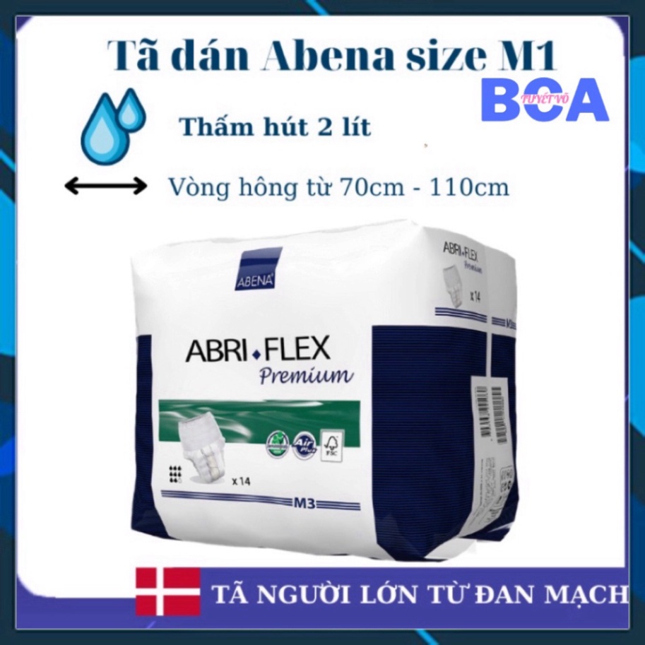 Tã dán người lớn abena đan mạch - abri-form premium size m1 - ảnh sản phẩm 1