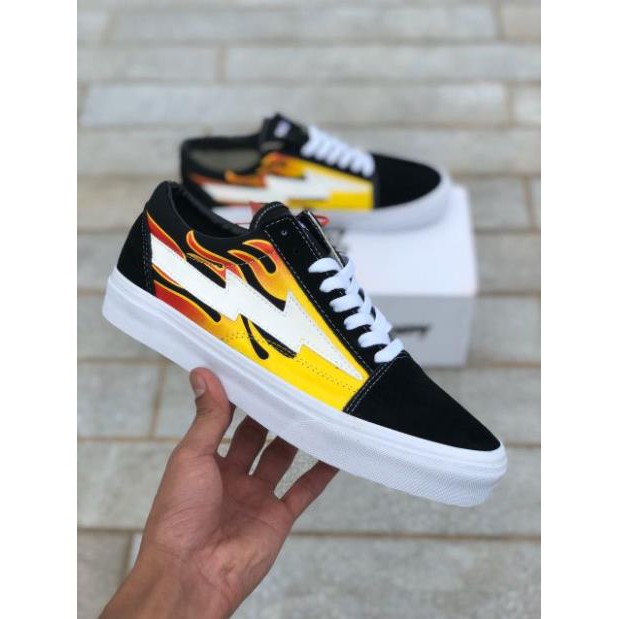 [XẢ KHO] SALE KHỦNG 9/9 Vans REVENGE X STORM FLAME giày vải thông thường [AK97] ; 2021 ☯ *. ; ) * ^ ' . " *